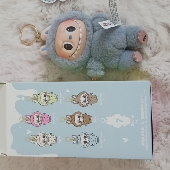 (Sea Salt Coconut) Authentic Pop Mart Exciting Macaron Labubu - Open Box - Picture 15 of 17